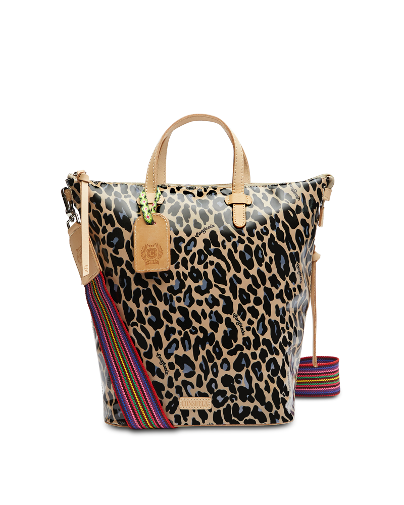 Cow Print Sling Tote Bag