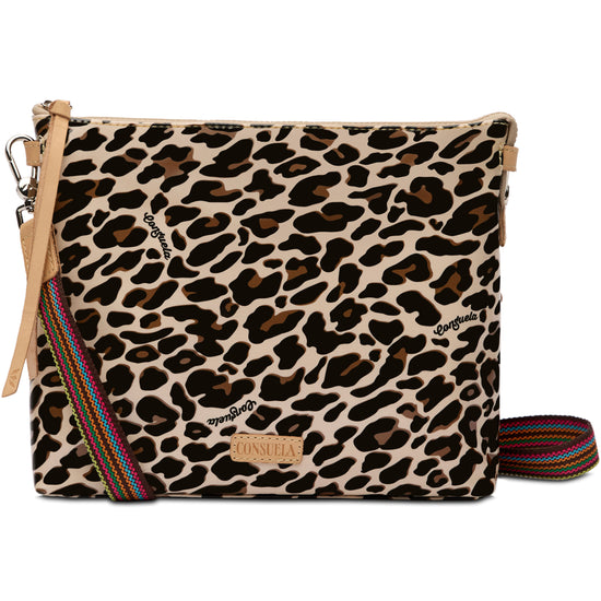 CONSUELA ANIMAL PRINT CROSSBODY BAG CALLED "MONA DOWNTOWN CROSSBODY"