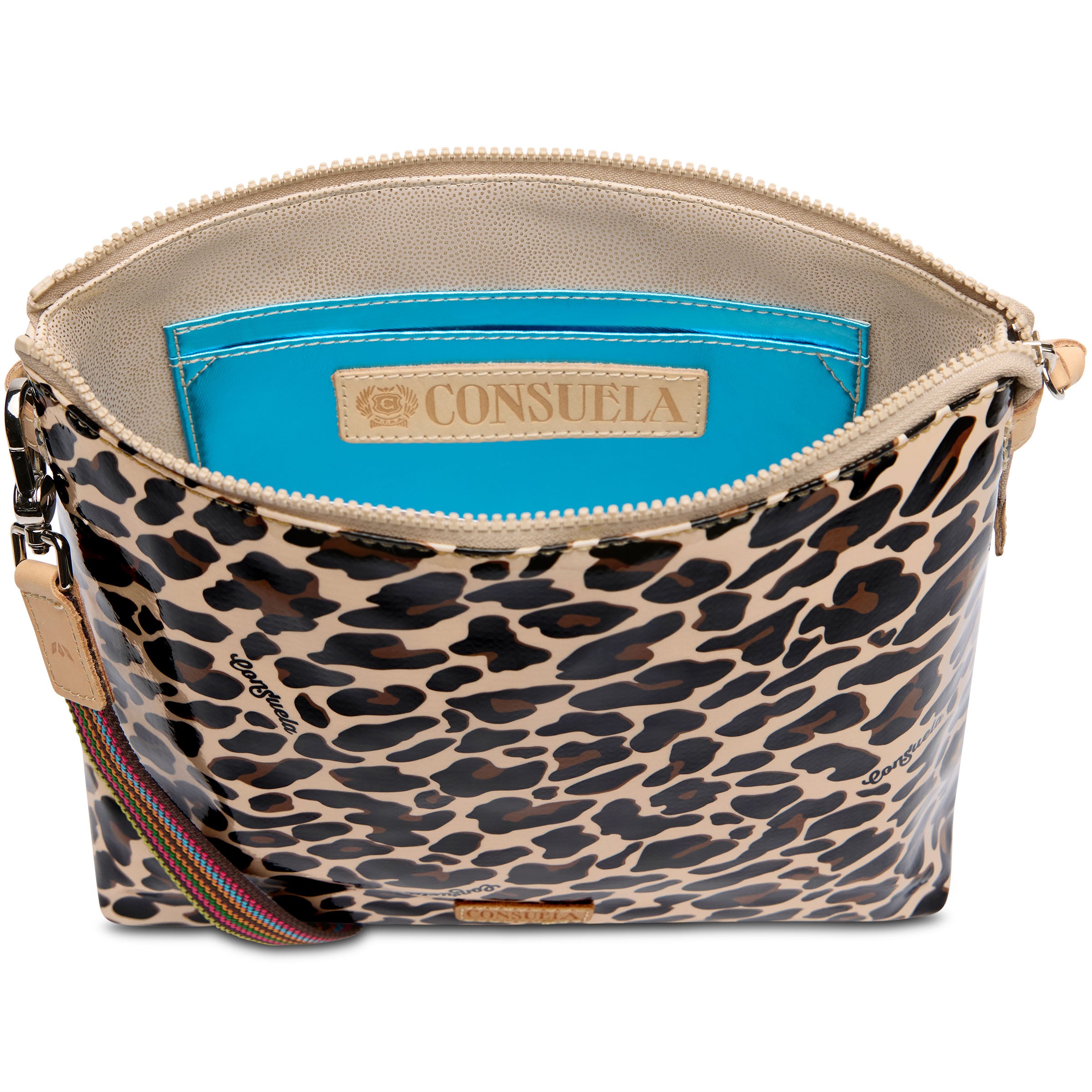 CONSUELA ANIMAL PRINT CROSSBODY BAG CALLED "MONA DOWNTOWN CROSSBODY"