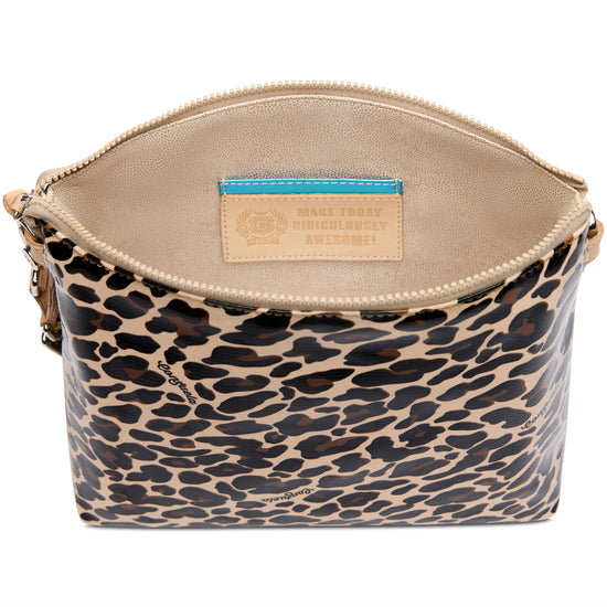 CONSUELA ANIMAL PRINT CROSSBODY BAG CALLED "MONA DOWNTOWN CROSSBODY"