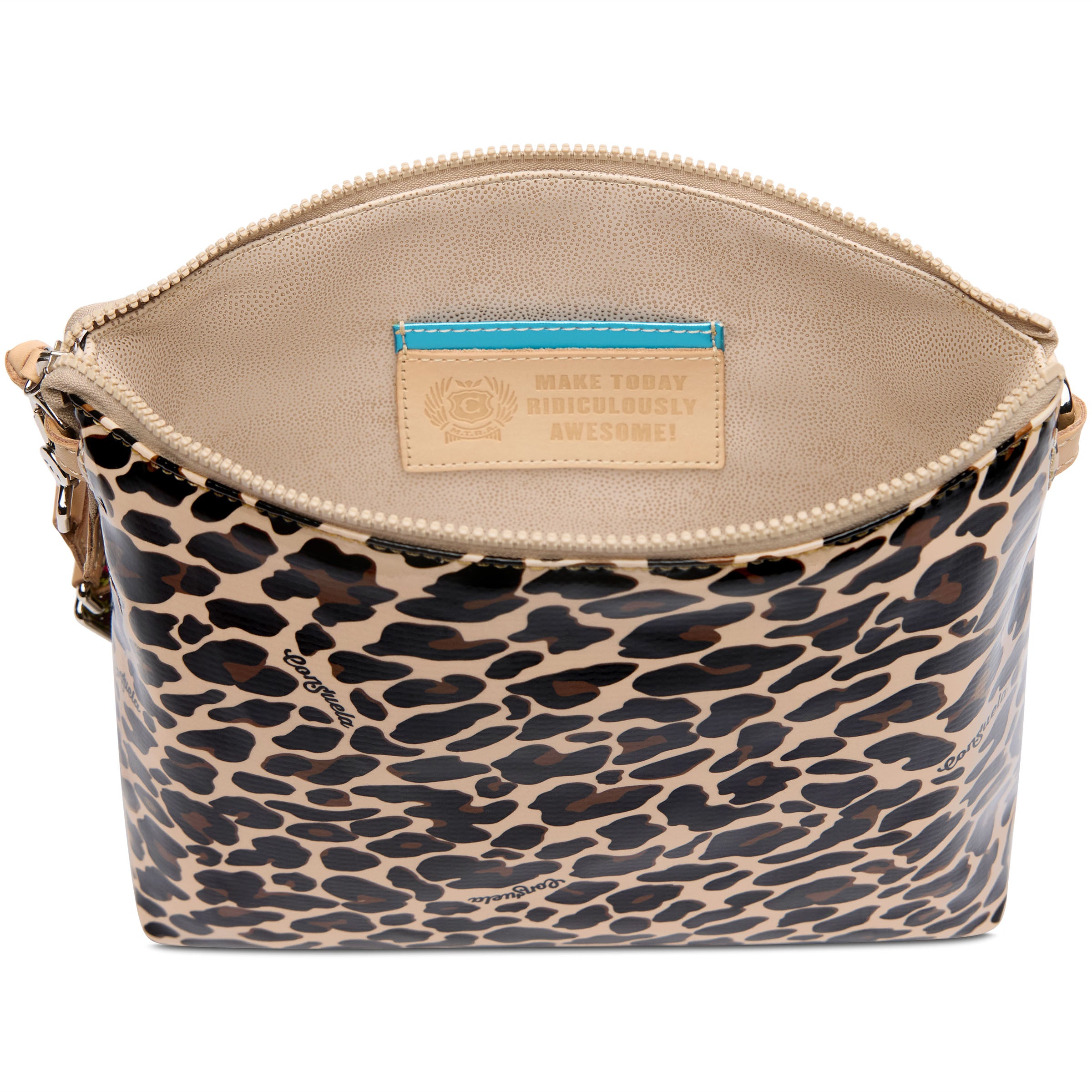 CONSUELA ANIMAL PRINT CROSSBODY BAG CALLED "MONA DOWNTOWN CROSSBODY"