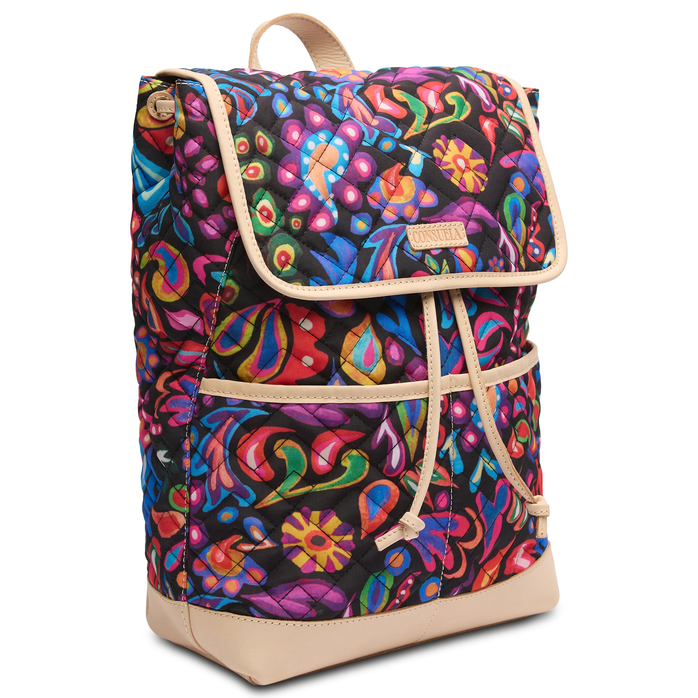 Colorful Consuela Backpack Bag