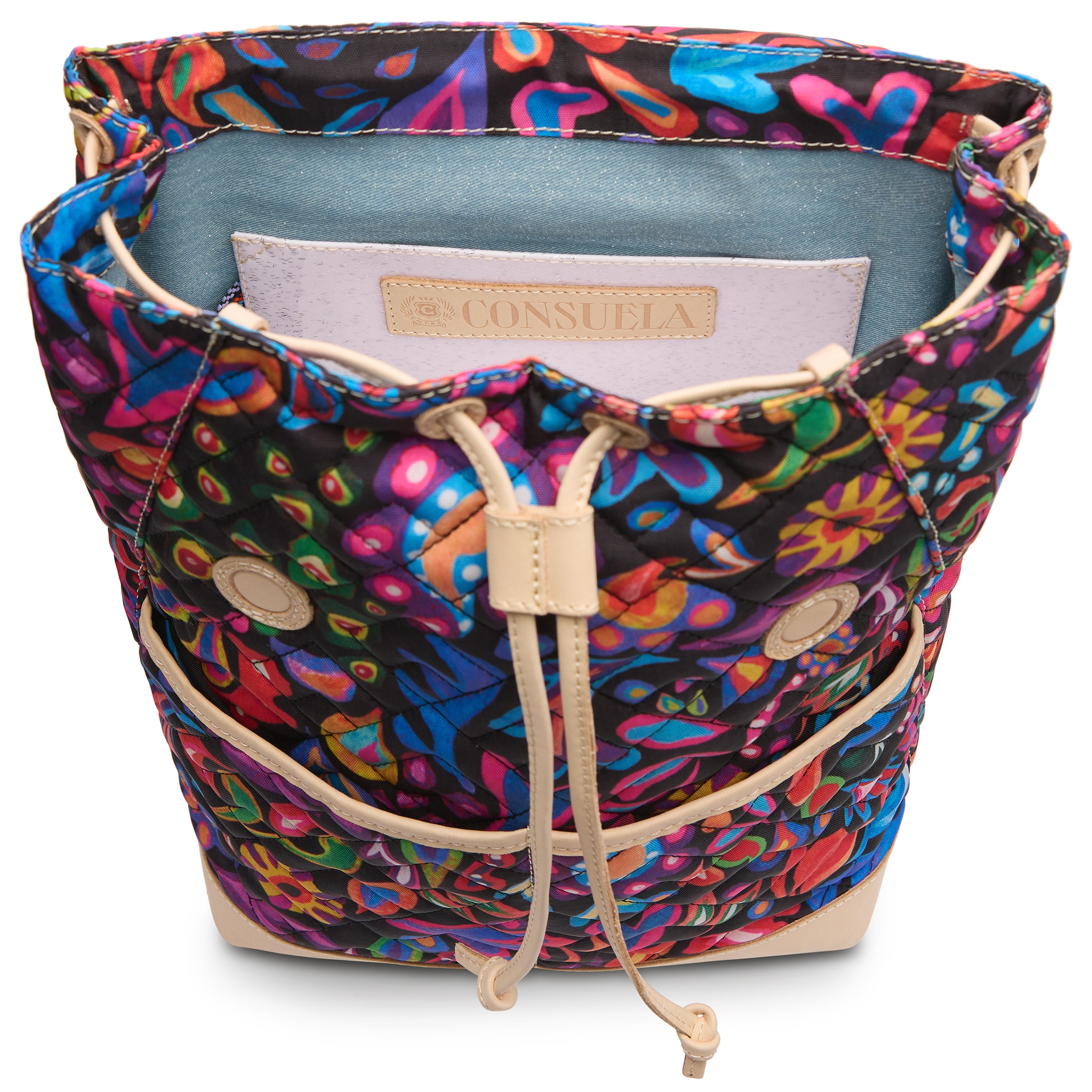 Colorful Consuela Backpack Bag
