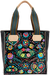 COLORFUL EMBROIDERED TOTE BAG CALLED 
