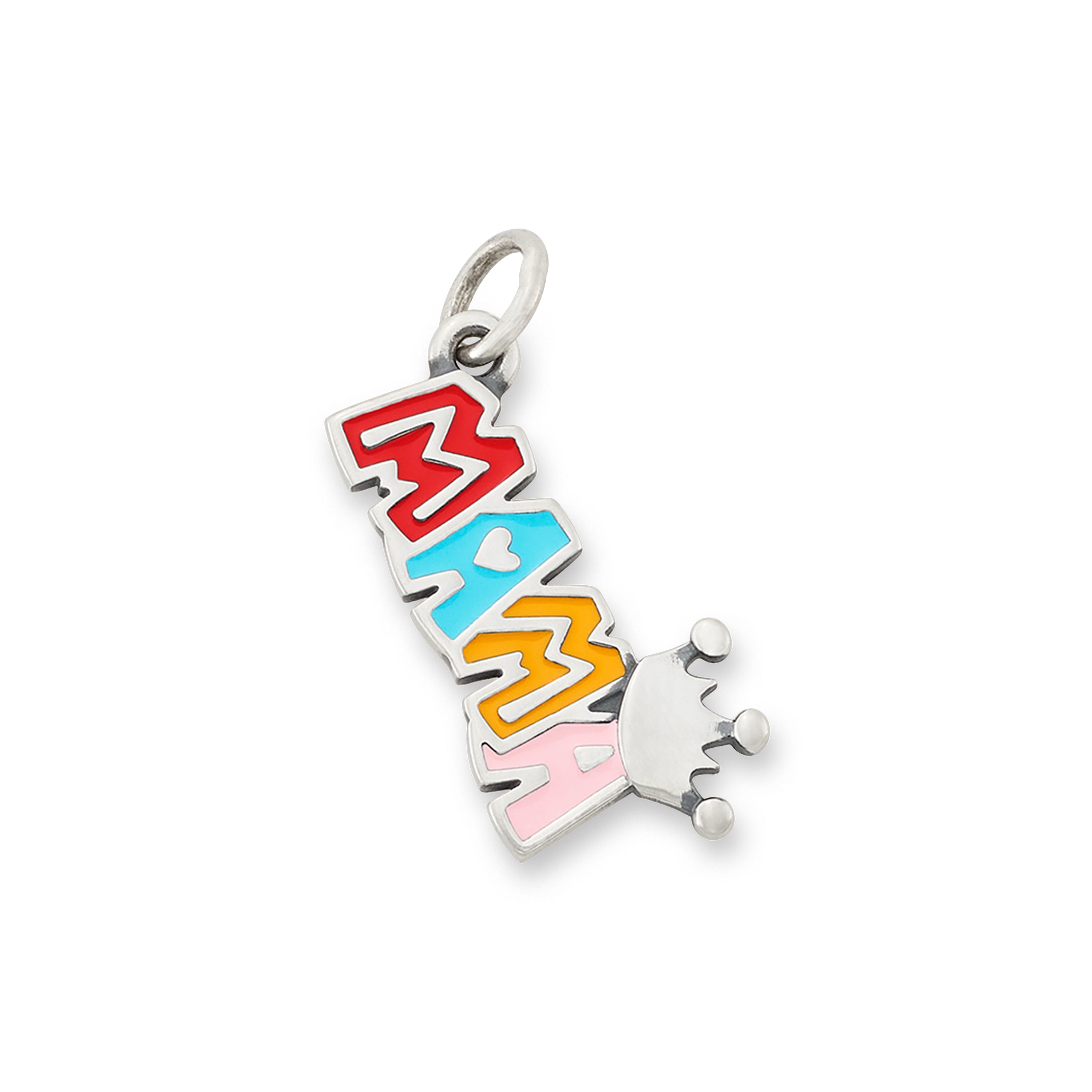 "Mama" Rules Enamel Charm