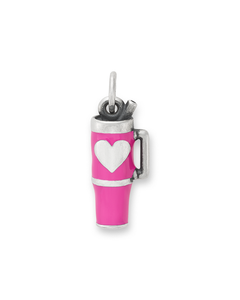 Enamel Love My Cup Charm – Consuela