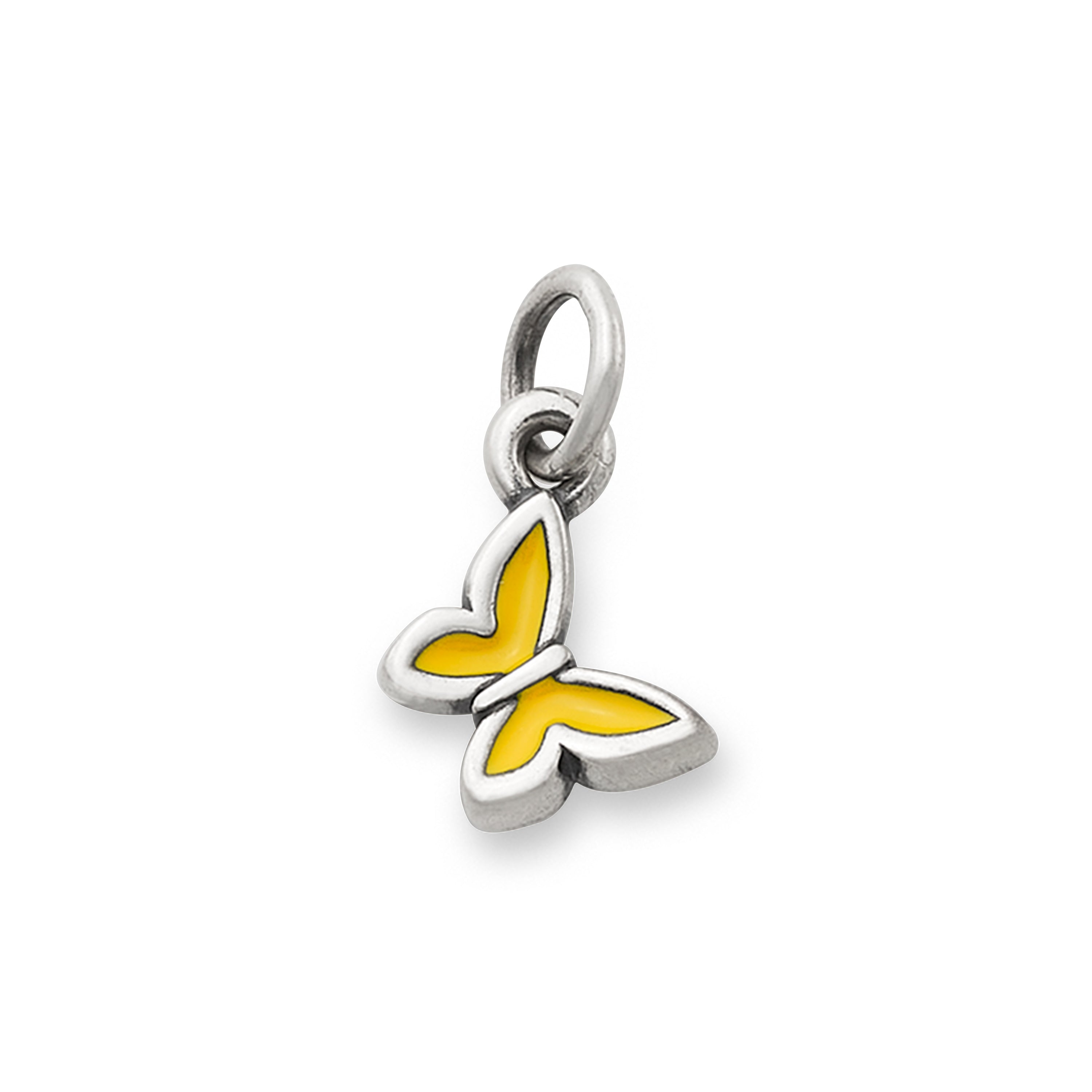 Enamel Yellow Mini Butterfly Charm