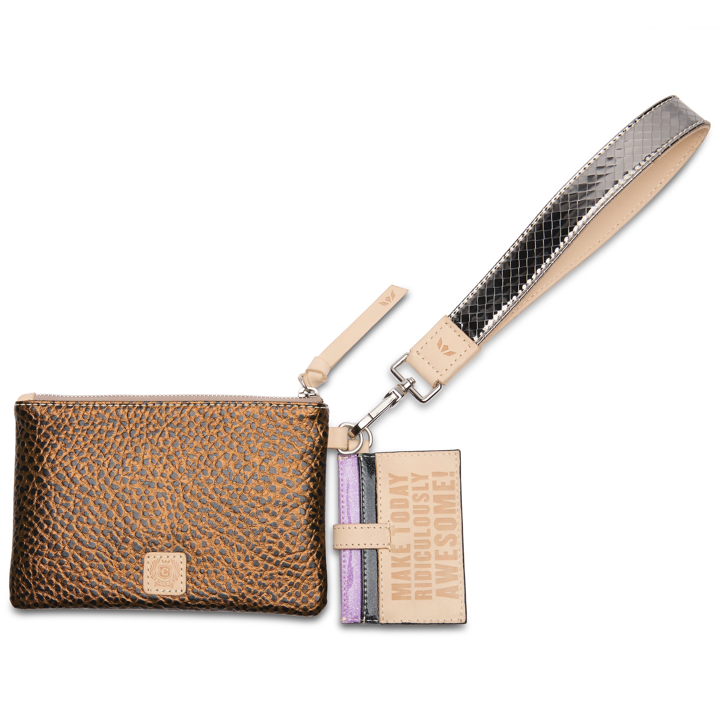 Colorful Consuela Wristlet Wallet