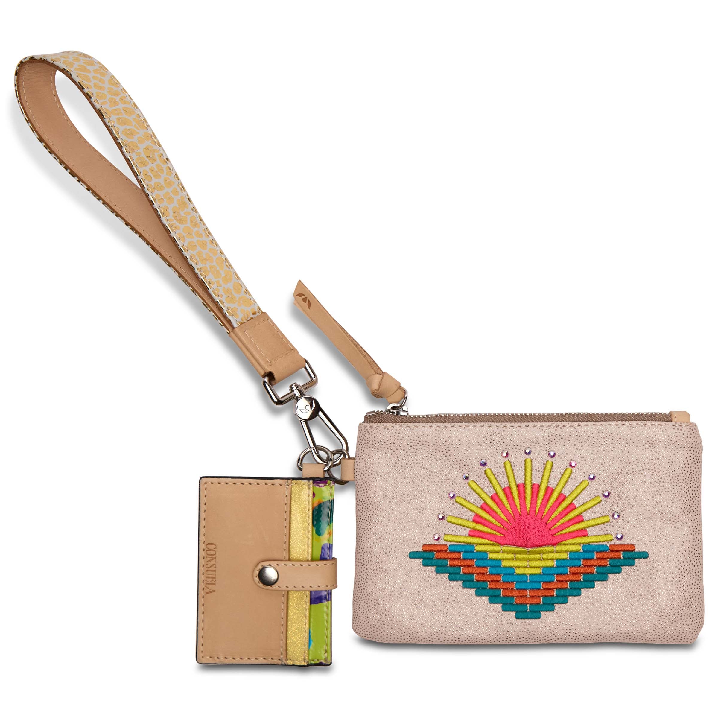 Consuela Colorful Women Wristlet Wallet Combi