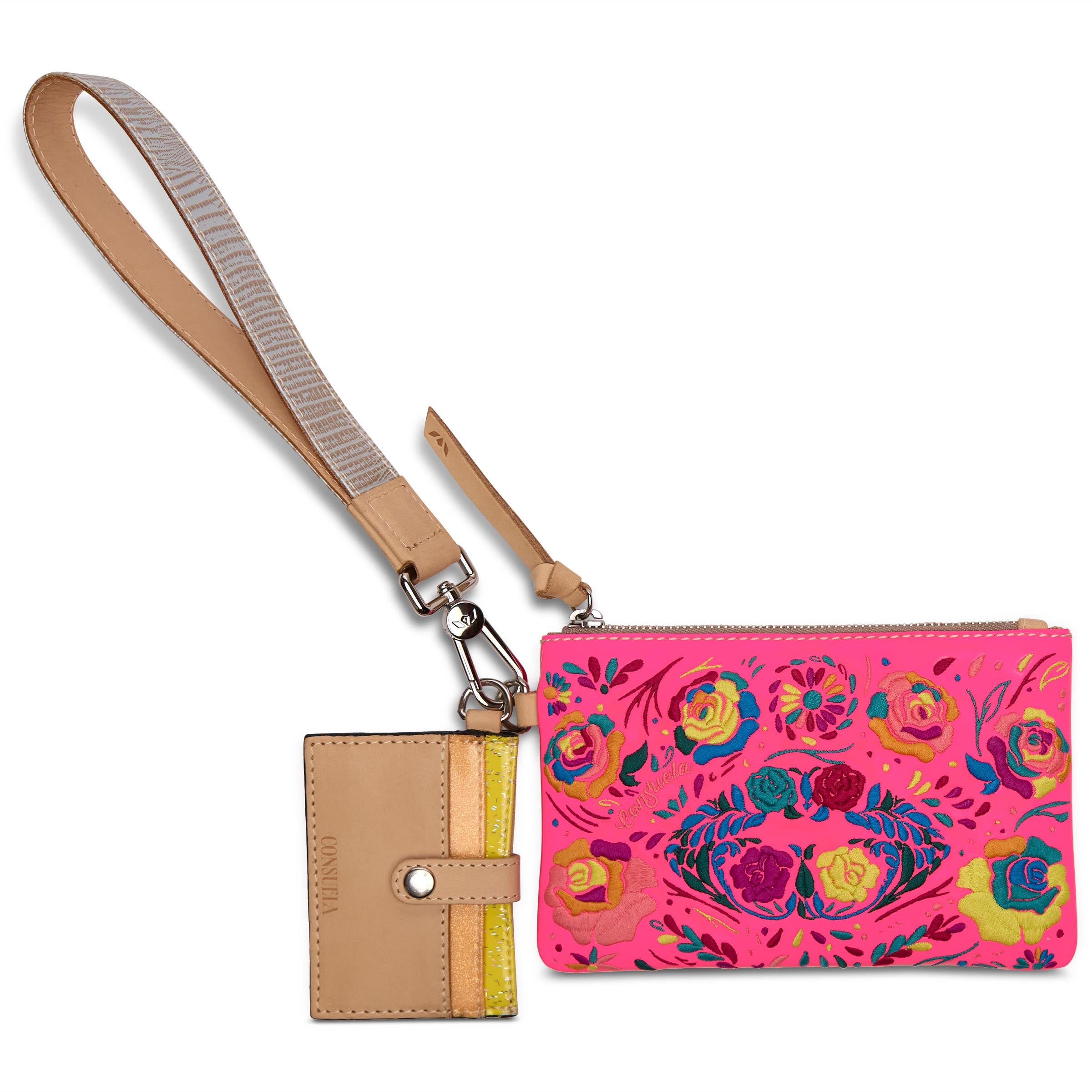 Consuela Colorful Women Wristlet Wallet Combi