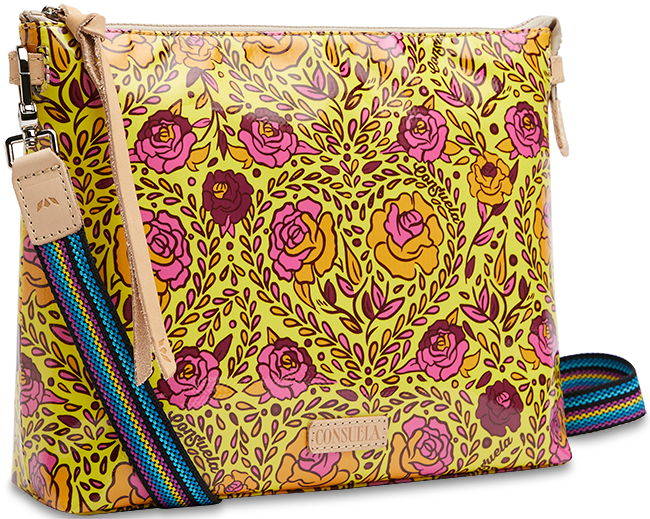 FLORAL AND COLORFUL CROSSBODY BAG CALLED "MILLIE DOWNTOWN CROSSBODY"