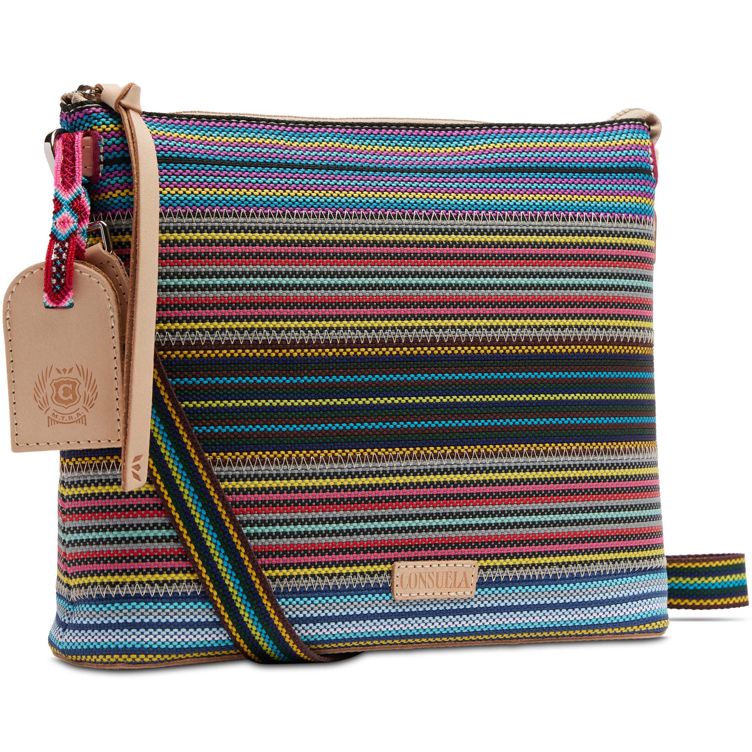 Consuela Colorful Crossbody Purse Downtown Bag