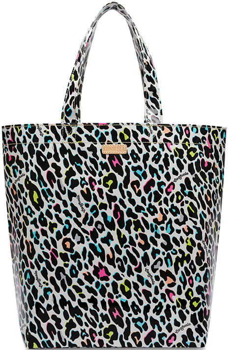 CONSUELA COLORFUL ANIMAL PRINT TOTE BAG "COCO BASIC BAG"