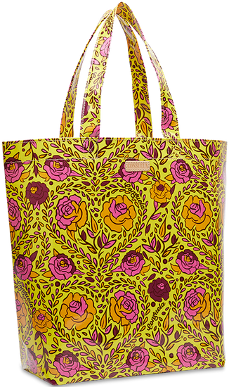 FLORAL AND COLORFUL TOTE BAG CALLED "MILLIE BASIC BAG"