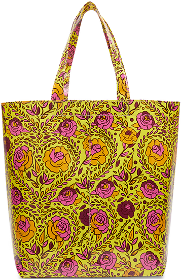 FLORAL AND COLORFUL TOTE BAG CALLED "MILLIE BASIC BAG"