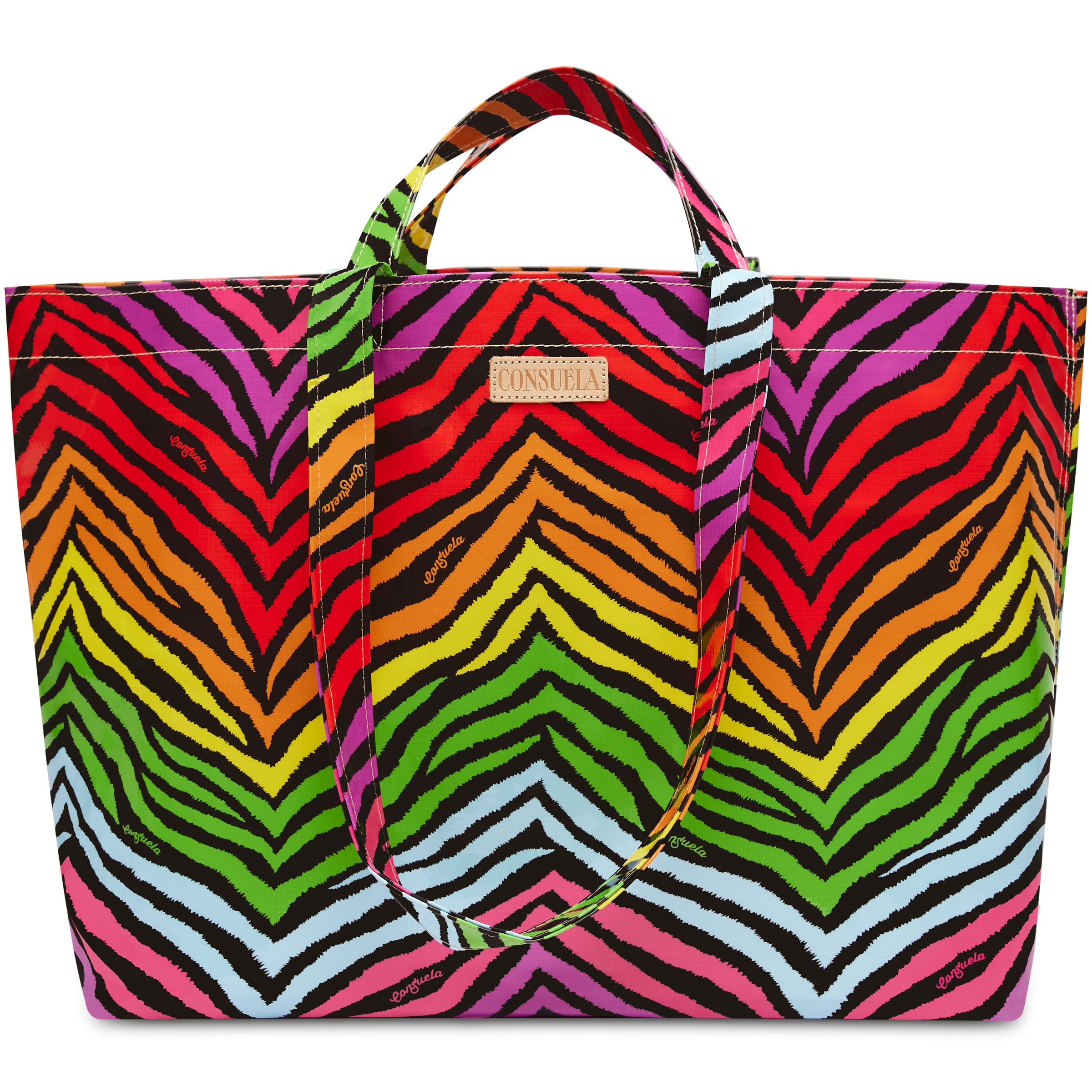 Consuela Colorful Jumbo Utility Tote Bag