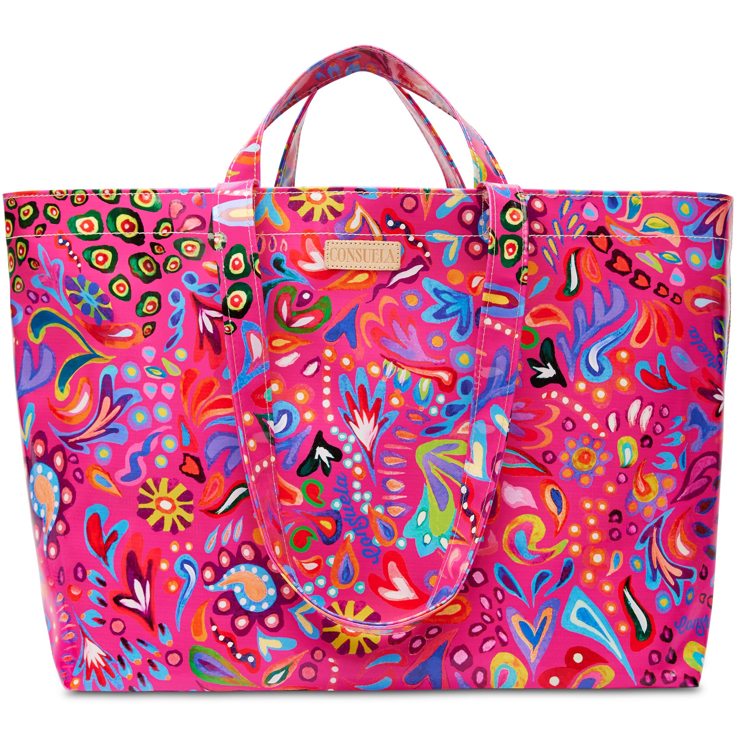 Consuela Colorful Jumbo Utility Tote Bag