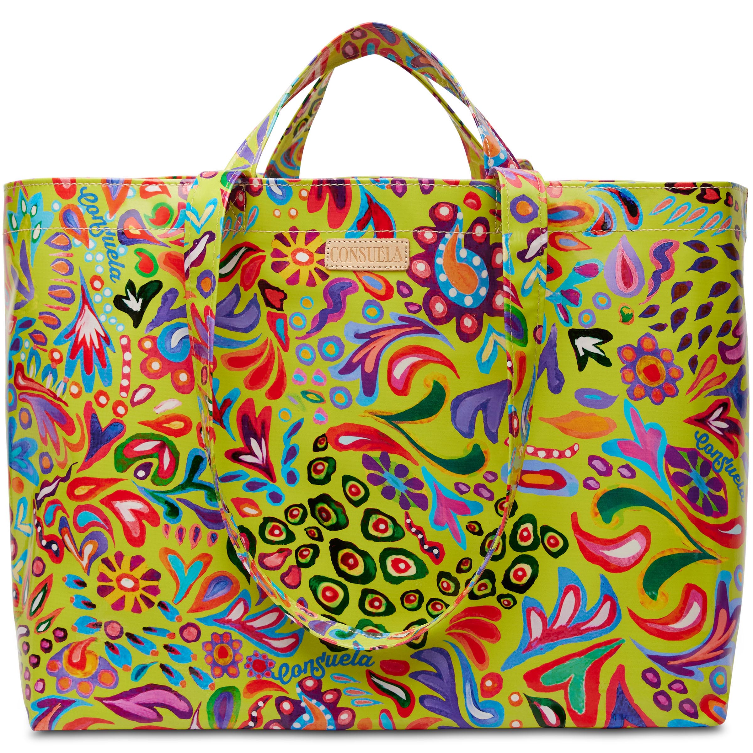 Consuela Colorful Jumbo Utility Tote Bag