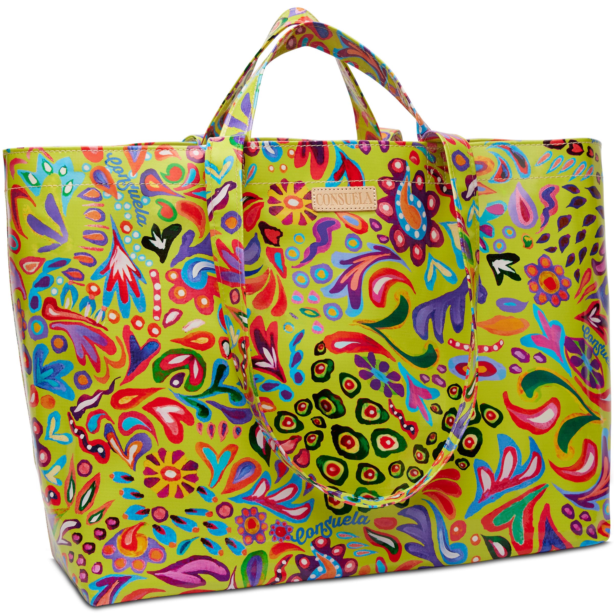 Consuela Colorful Jumbo Utility Tote Bag