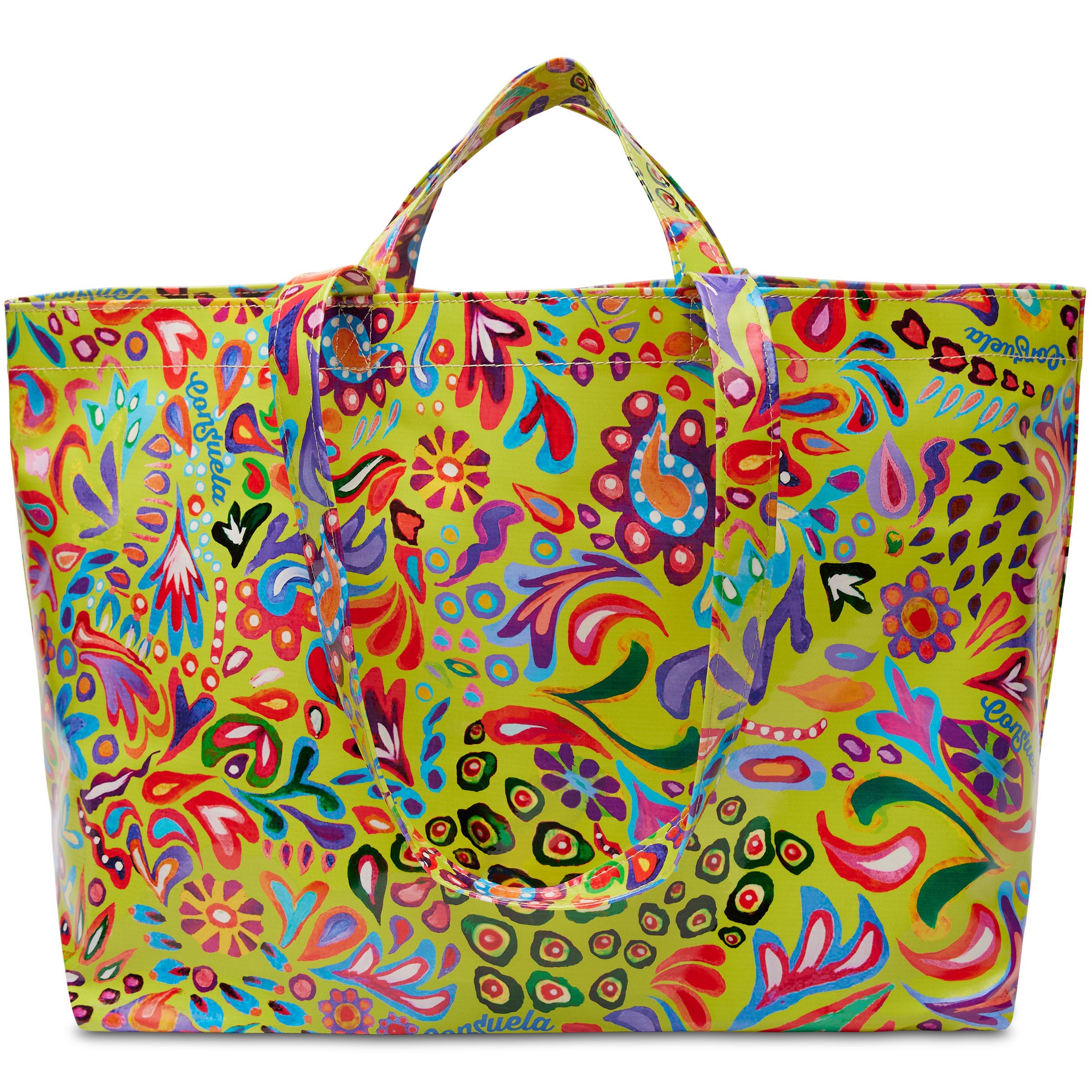 Consuela Colorful Jumbo Utility Tote Bag