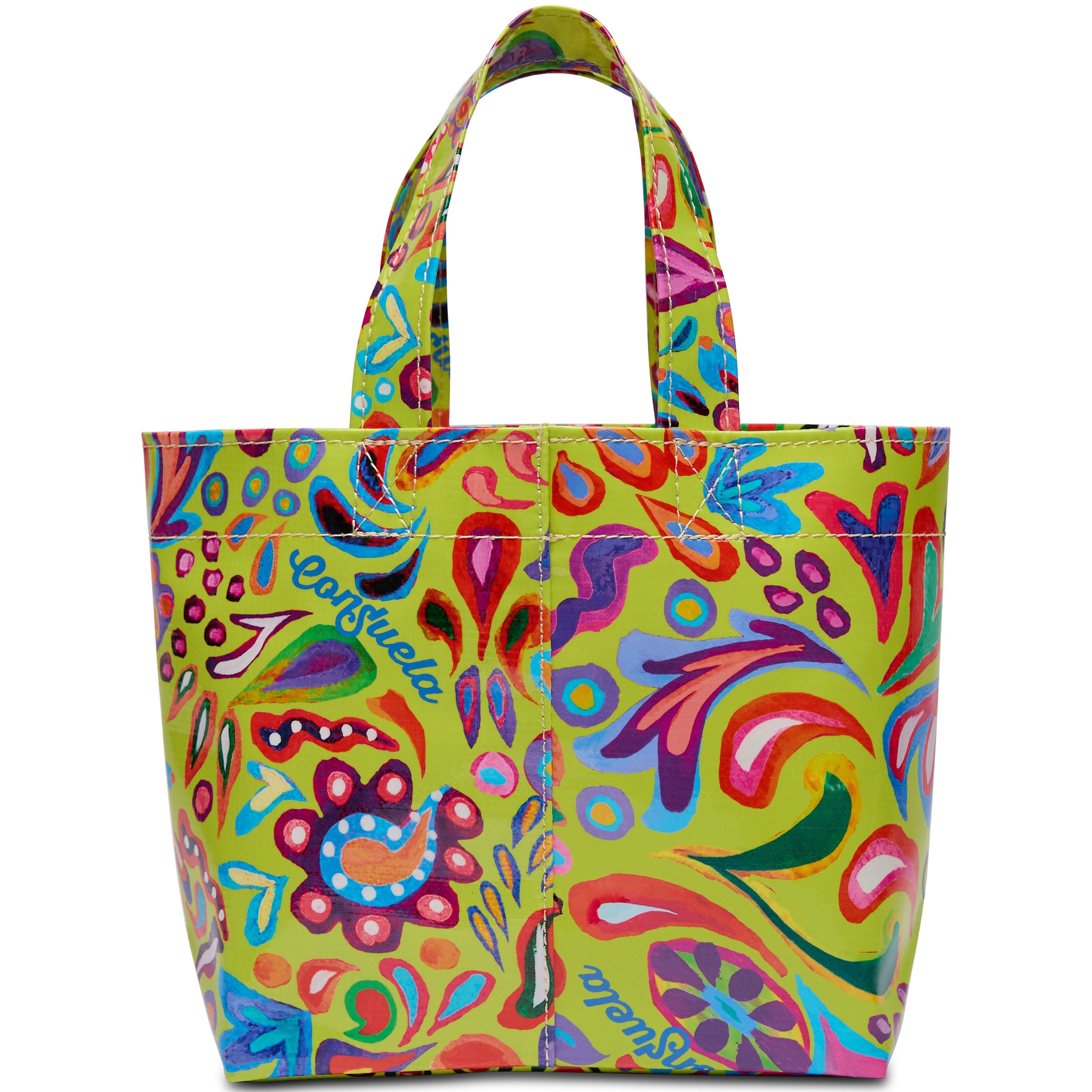 Consuela Colorful Mini Utility Tote Bag