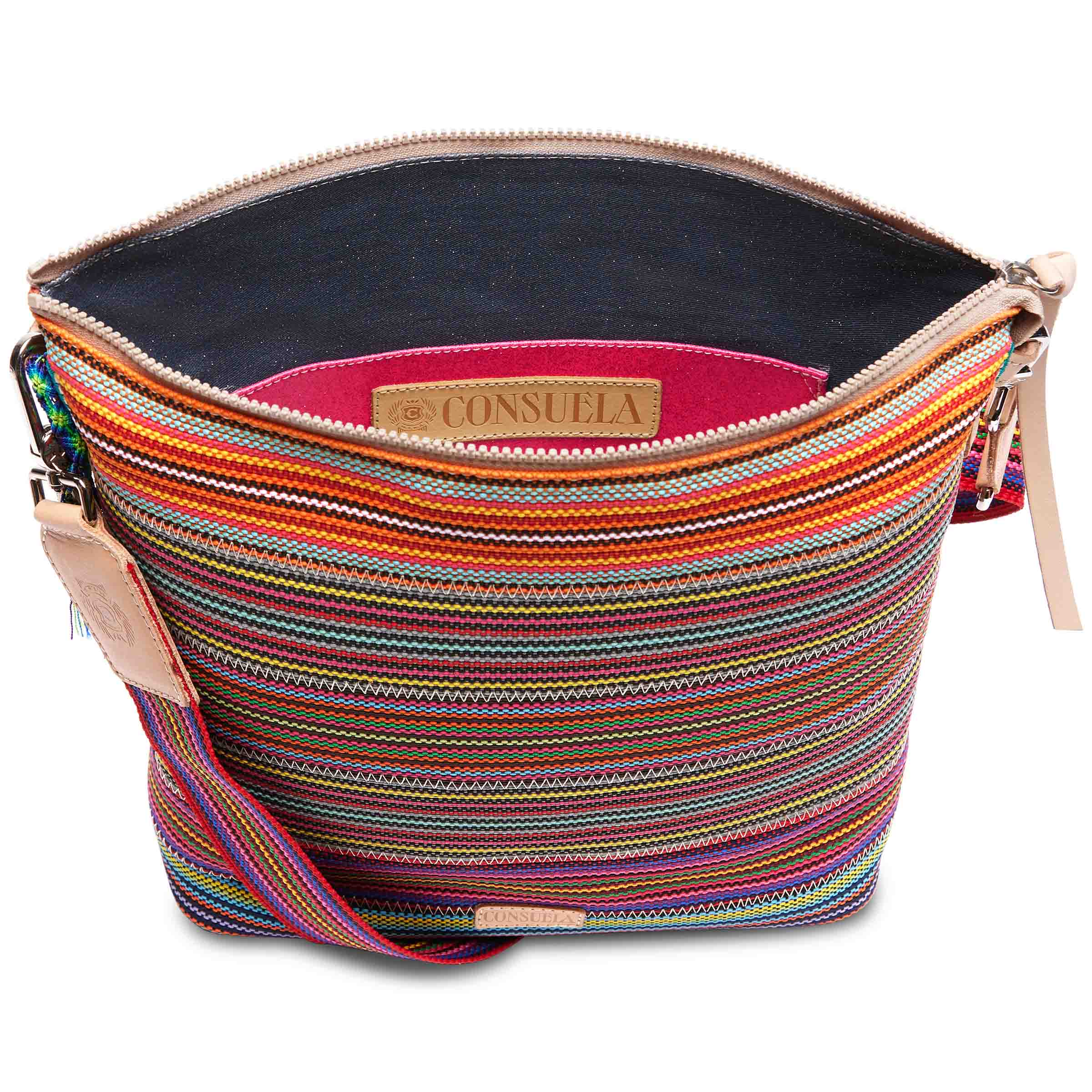 Consuela Colorful Crossbody Purse Hobo Bag