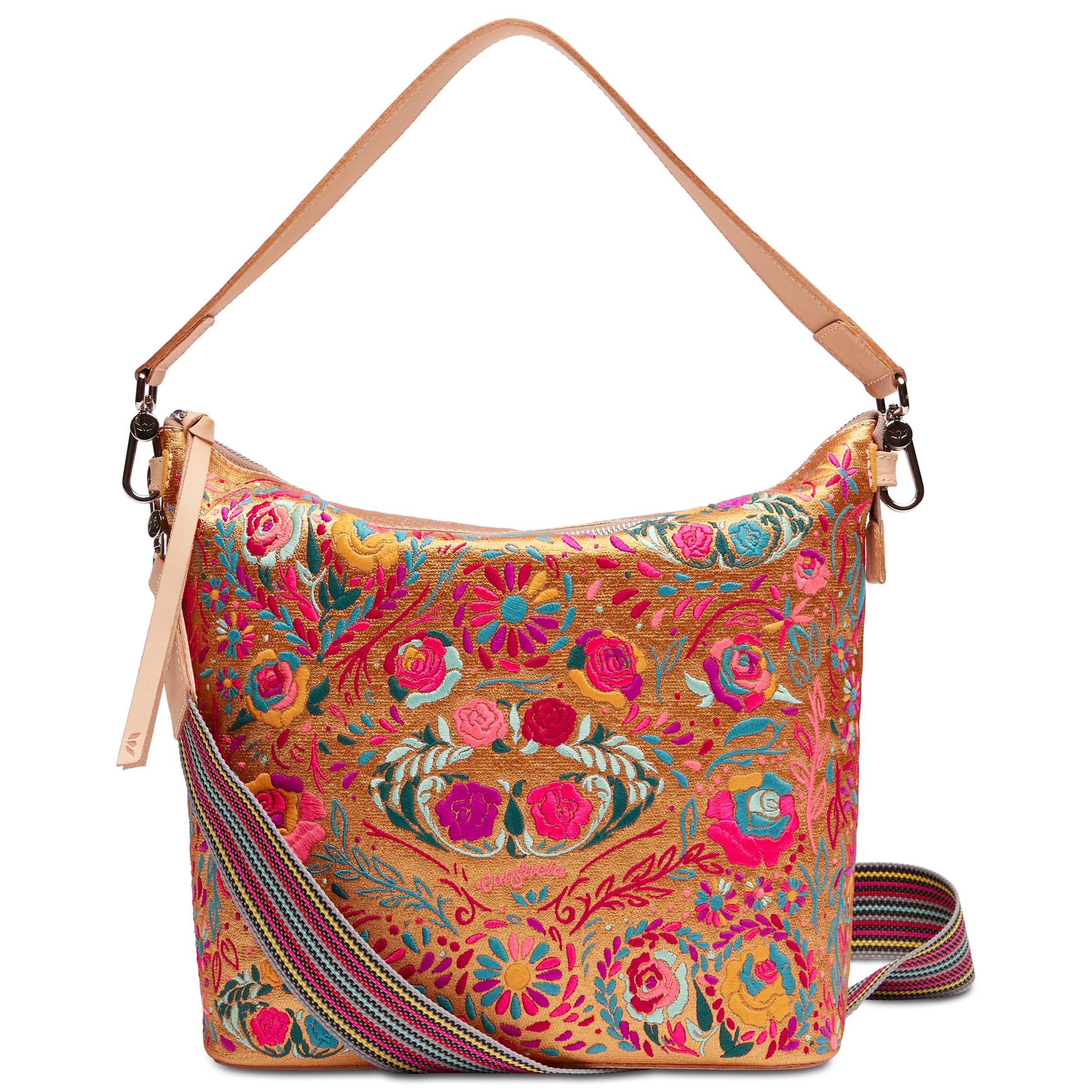 Consuela Colorful Crossbody Purse Hobo Bag