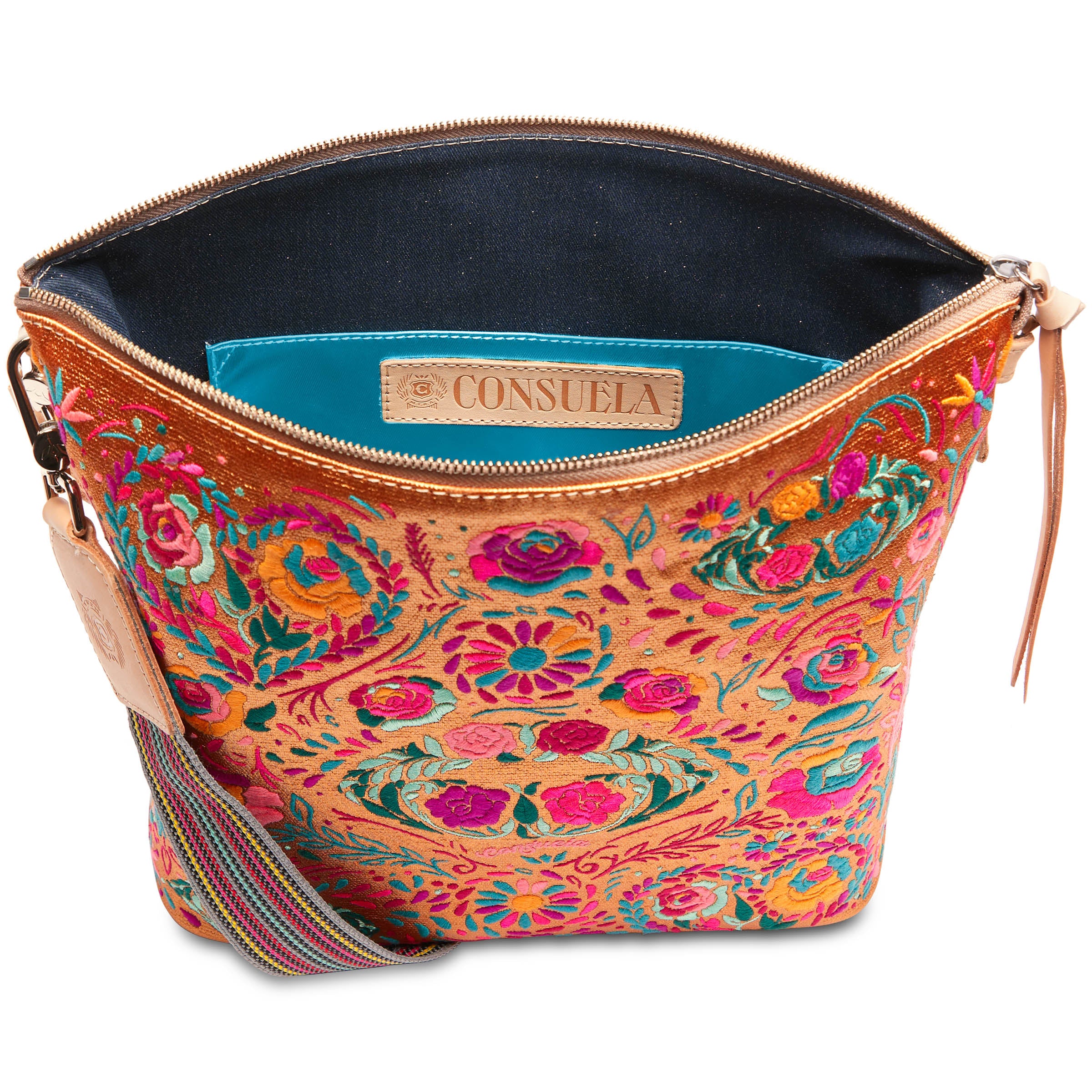 Consuela Colorful Crossbody Purse Hobo Bag