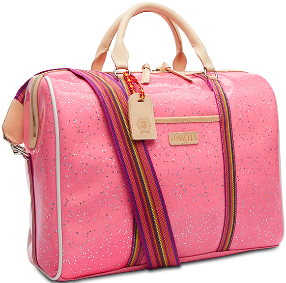 COLORFUL CROSSBODY TRAVEL BAG CALLED "SUMMER JETSETTER"