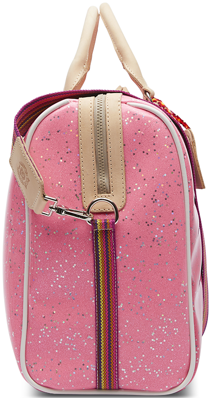 COLORFUL CROSSBODY TRAVEL BAG CALLED "SUMMER JETSETTER"