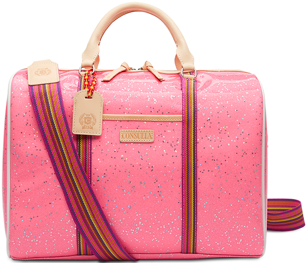 COLORFUL CROSSBODY TRAVEL BAG CALLED "SUMMER JETSETTER"
