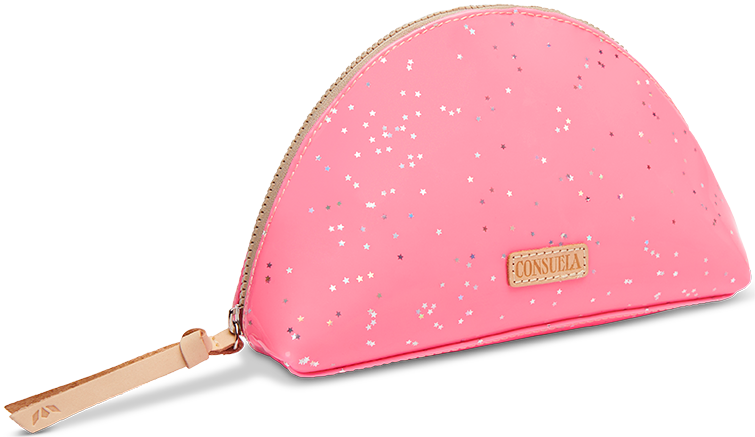 COLORFUL TRAVEL COSMETIC CASE CALLED "SHINE LARGE COSMETIC CASE"