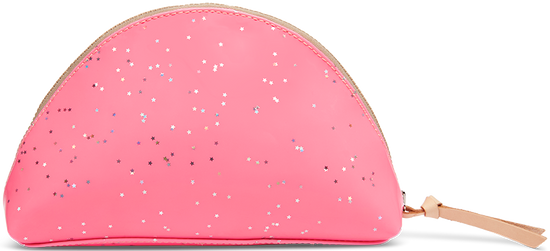 COLORFUL TRAVEL COSMETIC CASE CALLED "SHINE LARGE COSMETIC CASE"