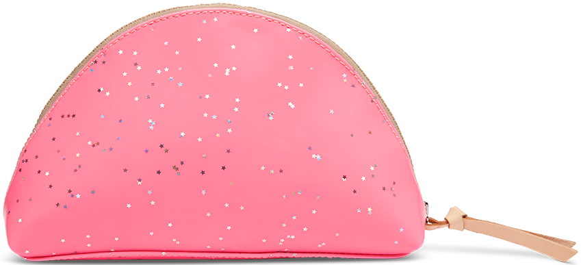 COLORFUL TRAVEL COSMETIC CASE CALLED "SHINE LARGE COSMETIC CASE"