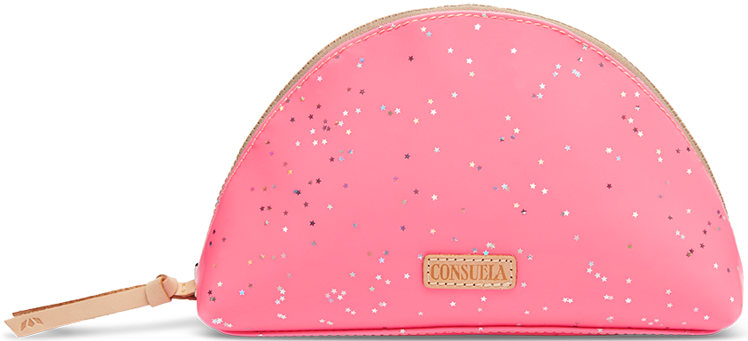 COLORFUL TRAVEL COSMETIC CASE CALLED "SHINE LARGE COSMETIC CASE"