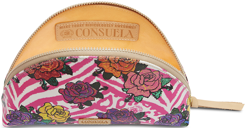 FLORAL AND COLORFUL COSMETIC CASE CALLED "FRUTTI LARGE COSMETIC CASE"
