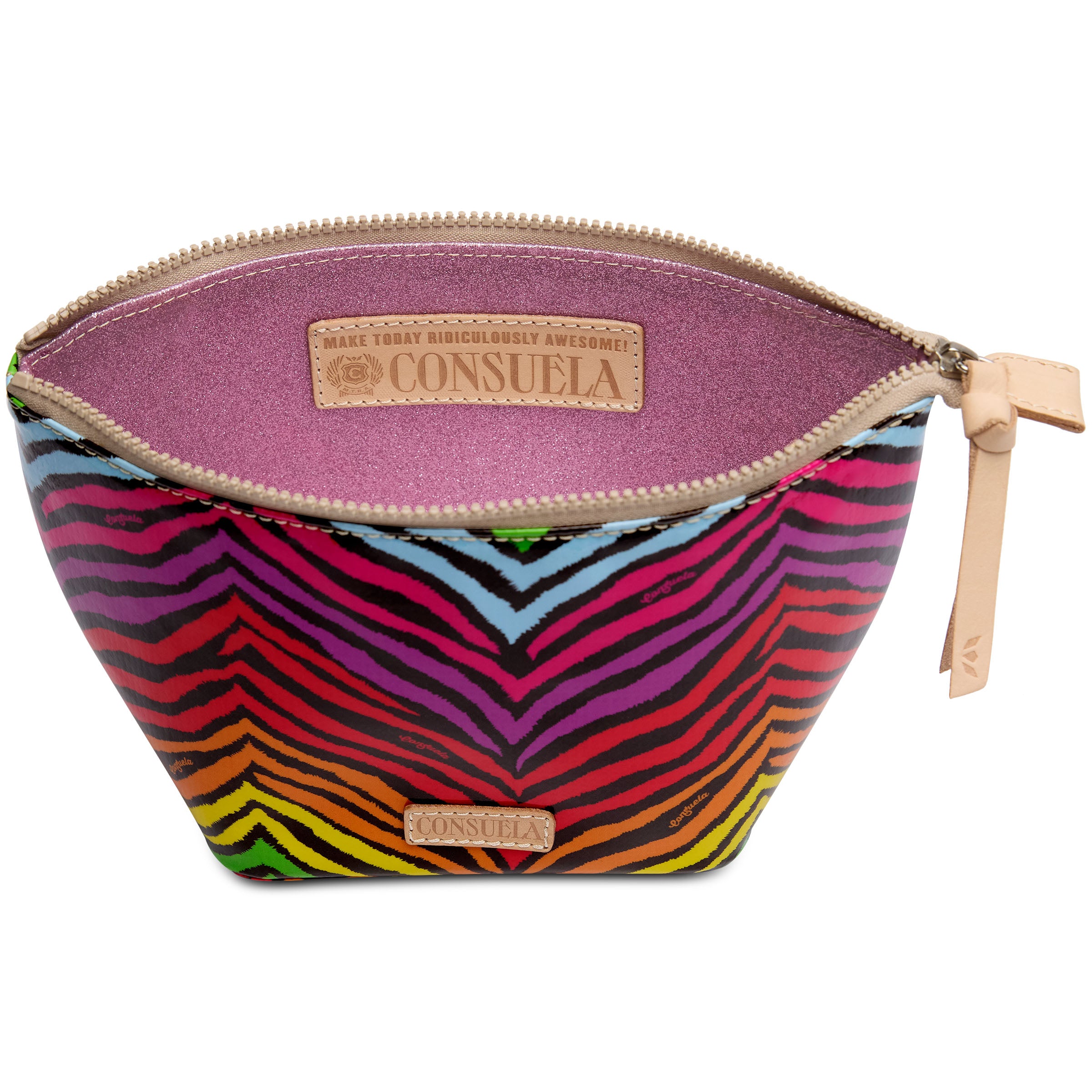 Consuela Colorful Travel Cosmetic Case