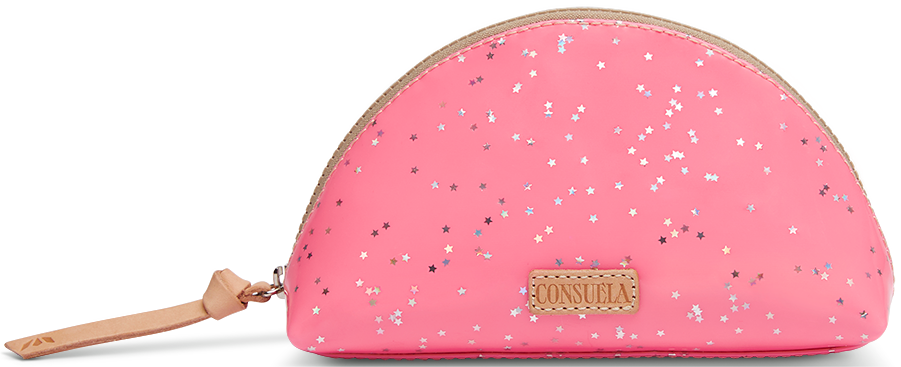 COLORFUL TRAVEL COSMETIC CASE CALLED "SHINE MEDIUM COSMETIC CASE"