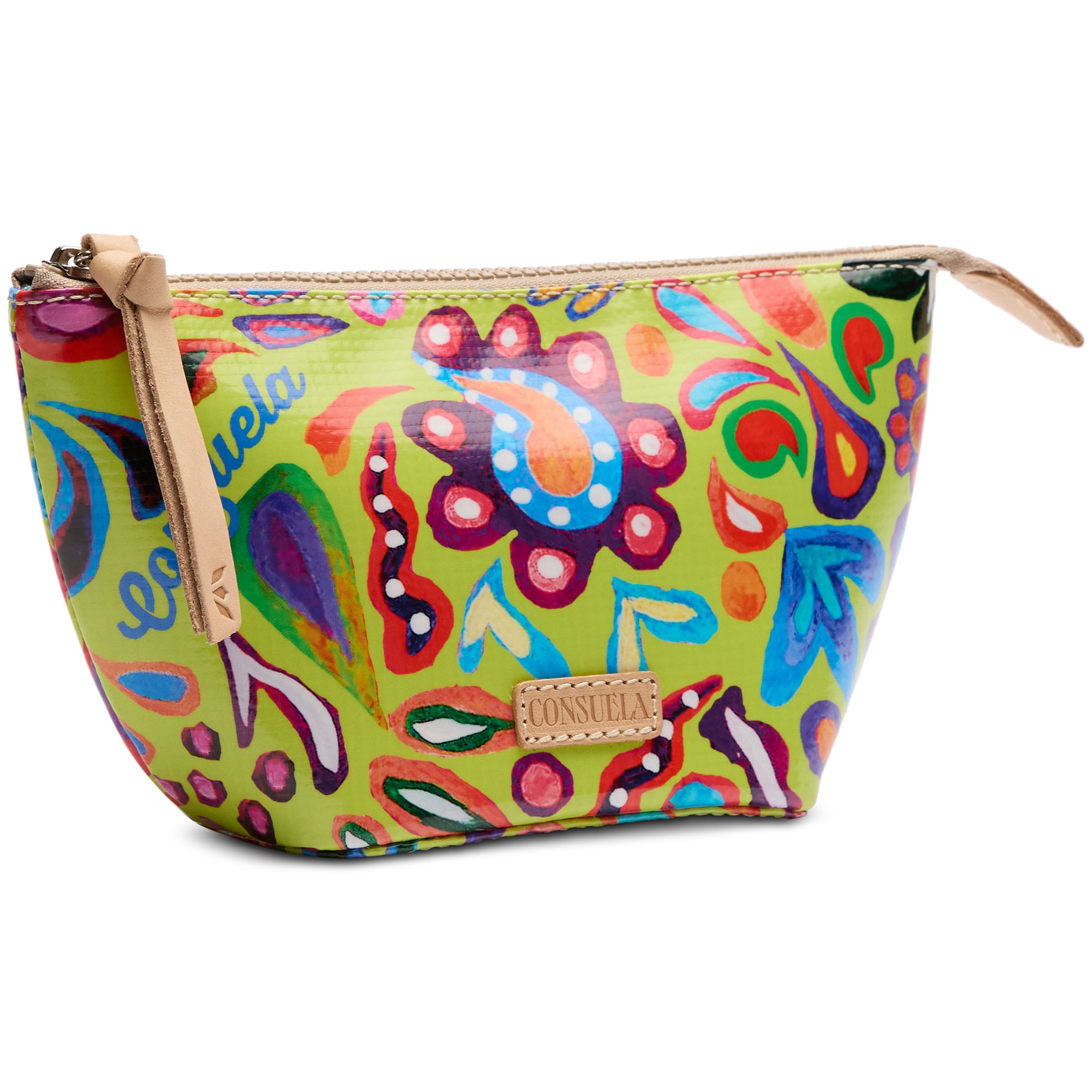 Consuela Colorful Travel Cosmetic Case