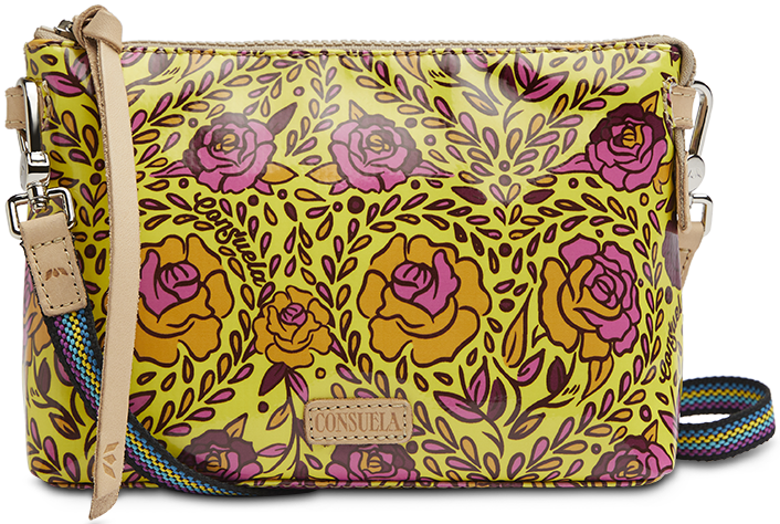 FLORAL AND COLORFUL CROSSBODY BAG CALLED "MILLIE MIDTOWN CROSSBODY"