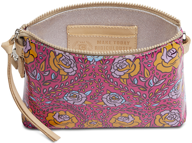 COLORFUL FLORAL CROSSBODY BAG CALLED "MOLLY MIDTOWN CROSSBODY"