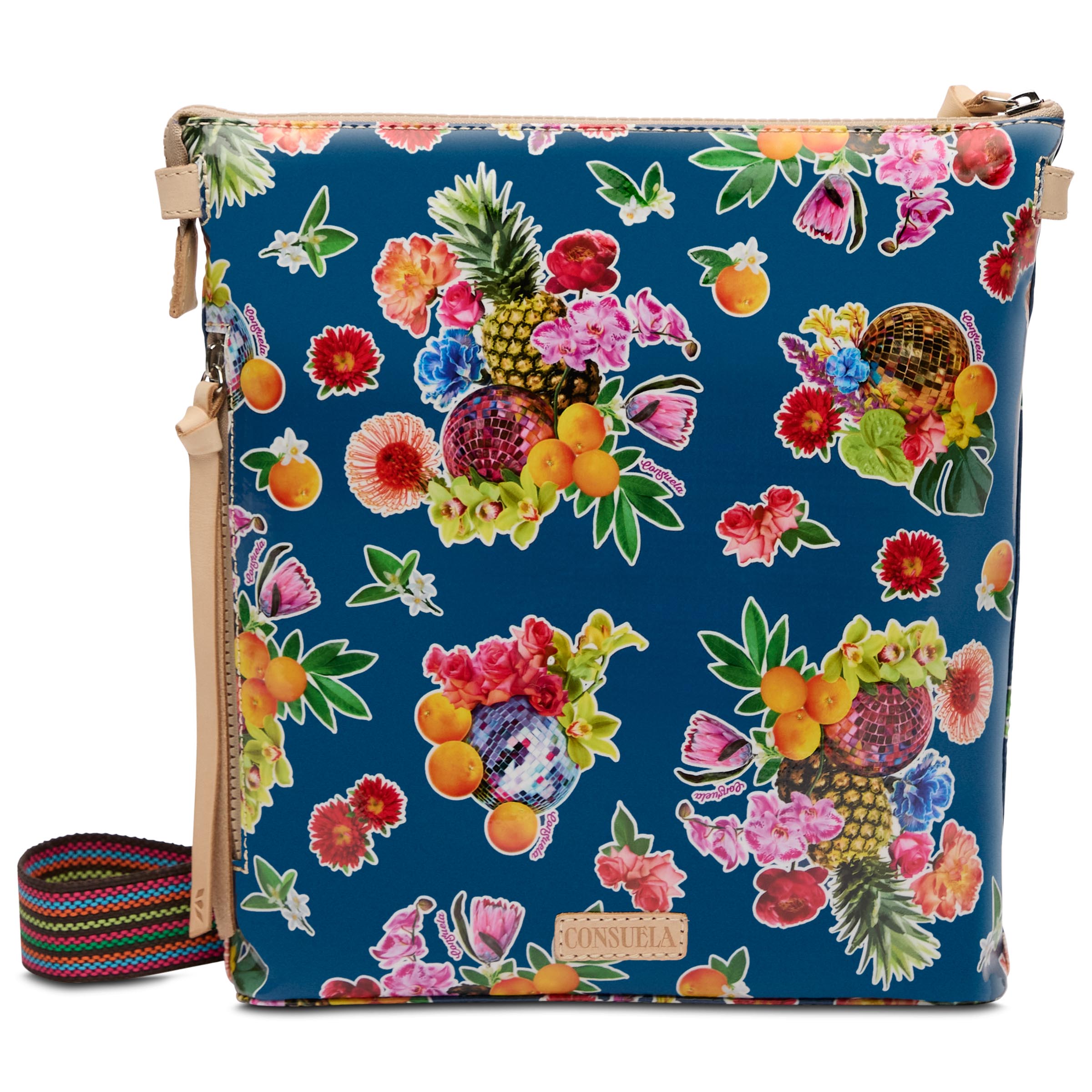 Consuela Colorful Crossbody Purse Tour Bag