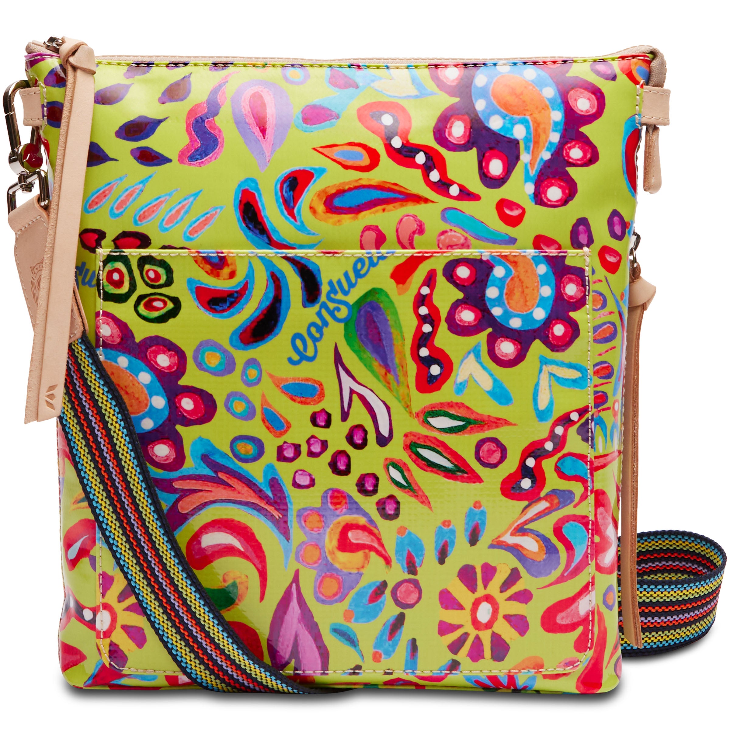 Consuela Colorful Crossbody Purse Tour Bag
