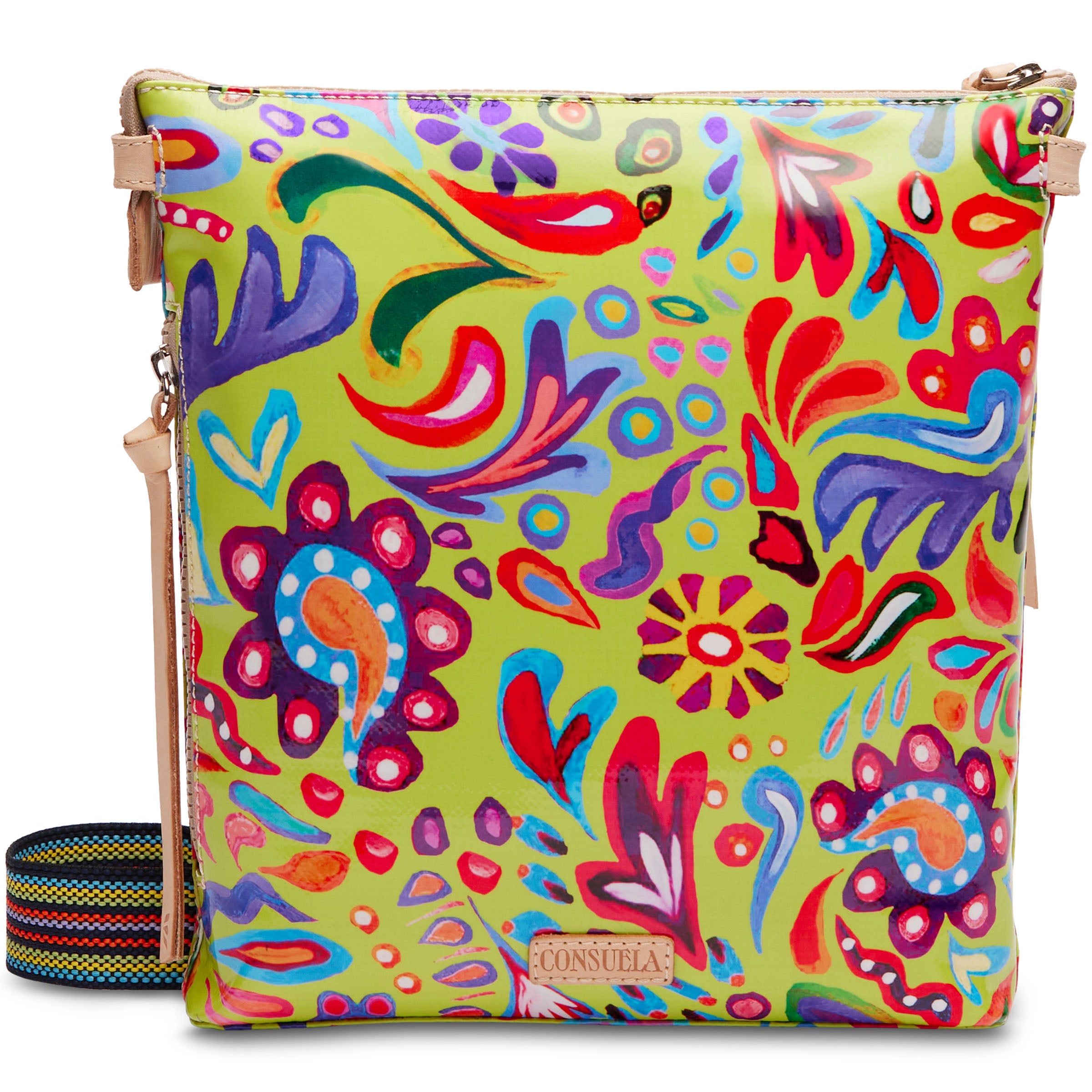 Consuela Colorful Crossbody Purse Tour Bag