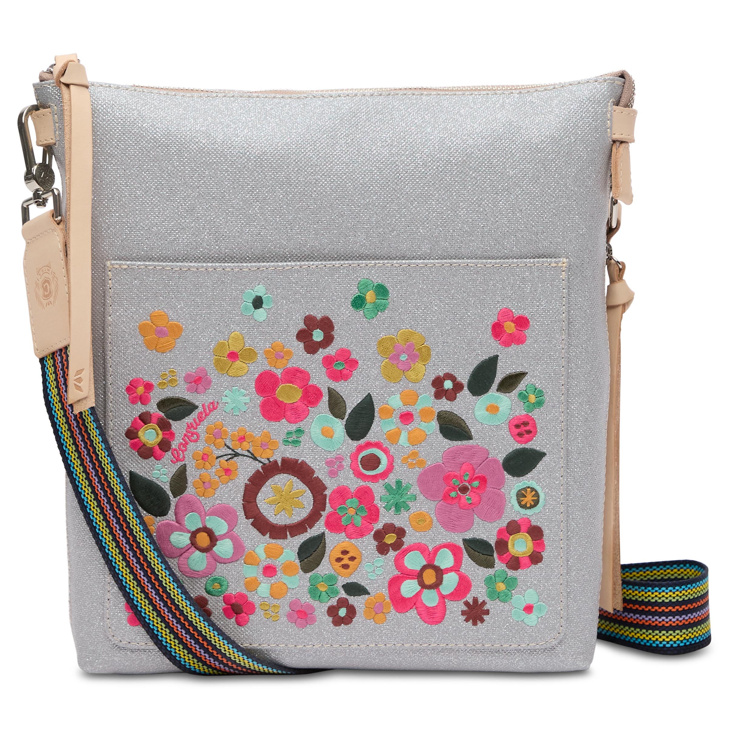 Consuela Colorful Crossbody Purse Tour Bag