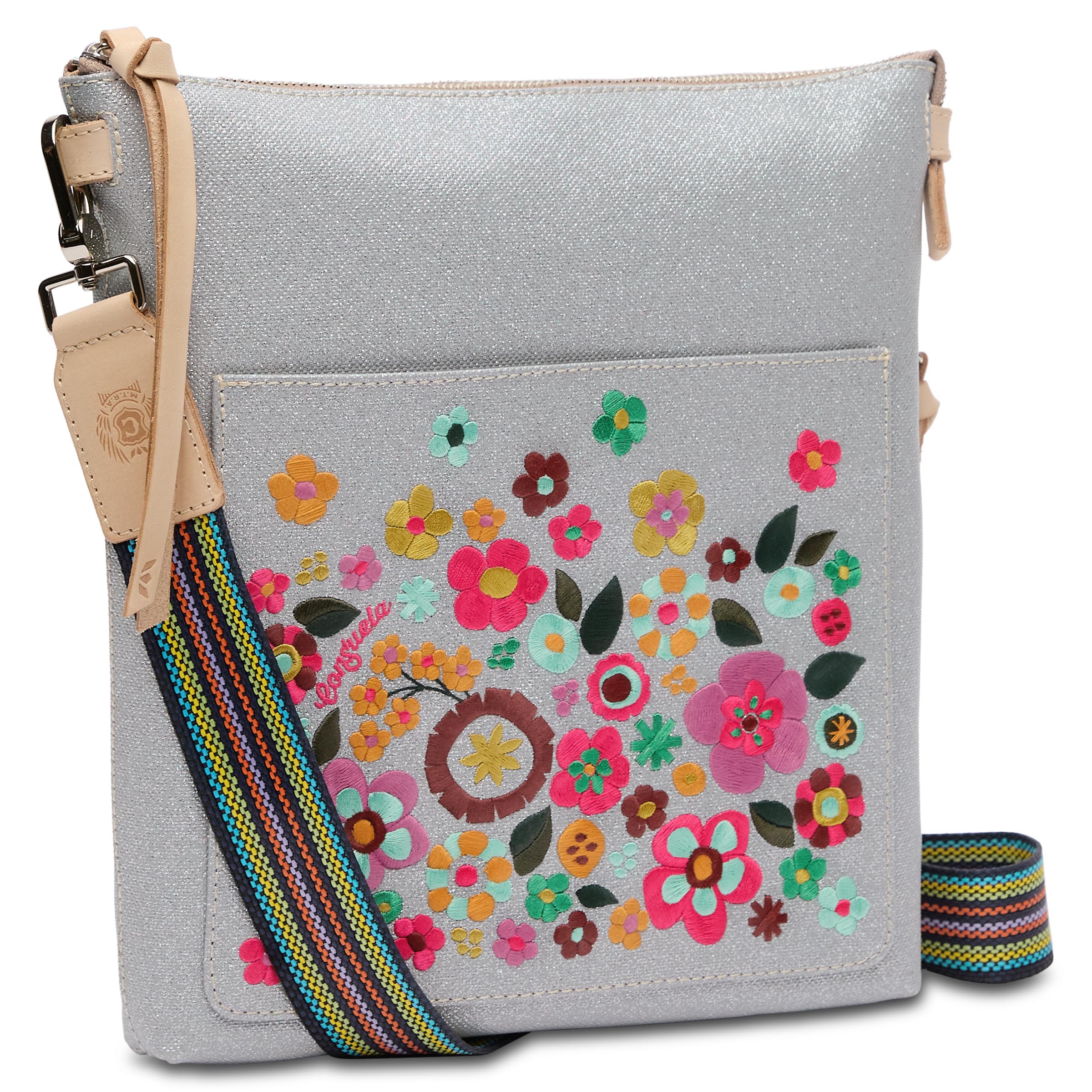 Consuela Colorful Crossbody Purse Tour Bag