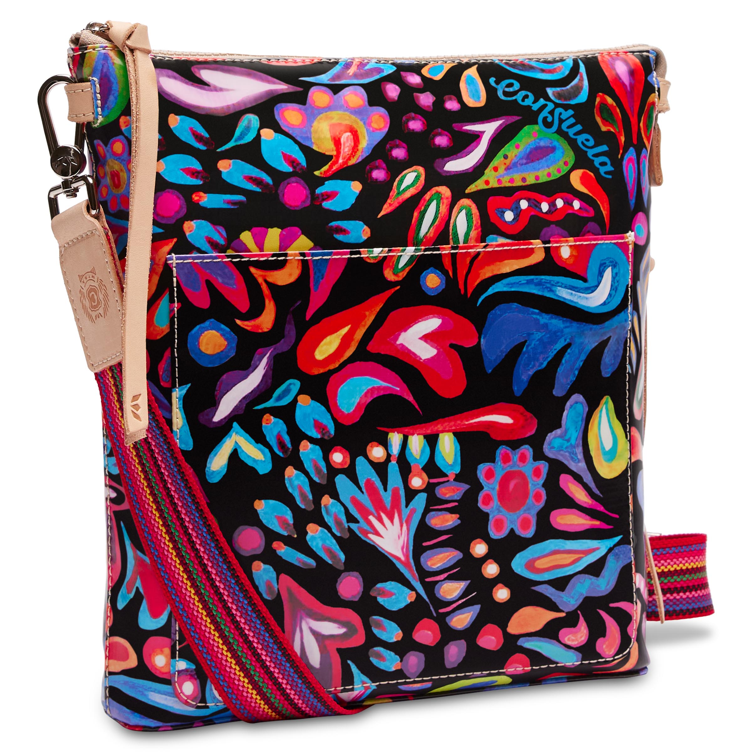 Consuela Colorful Crossbody Purse Tour Bag