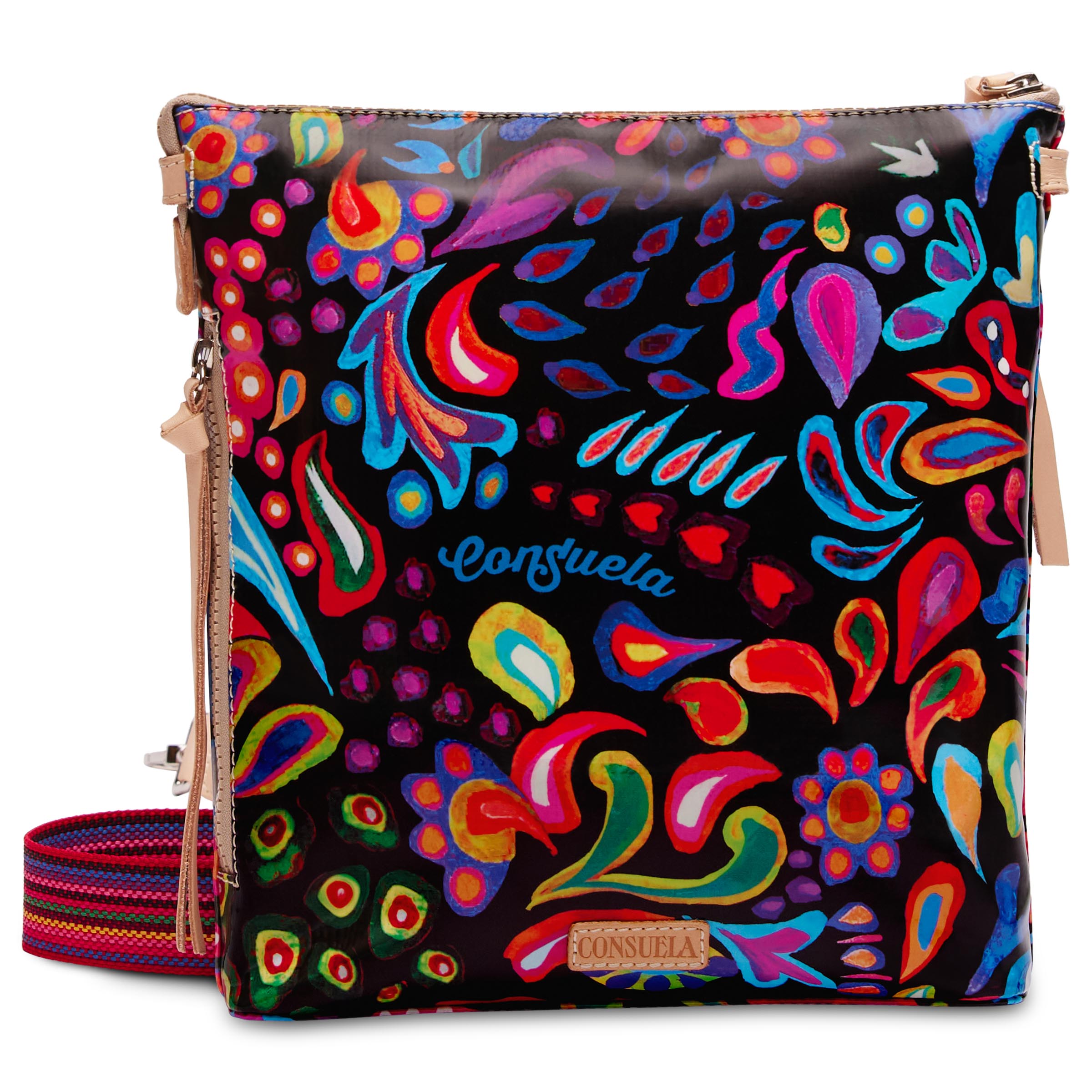 Consuela Colorful Crossbody Purse Tour Bag