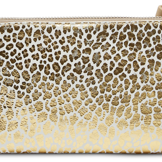 CONSUELA COLORFUL LEATHER ANIMAL PRINT WALLET CALLED "KIT SLIM WALLET"