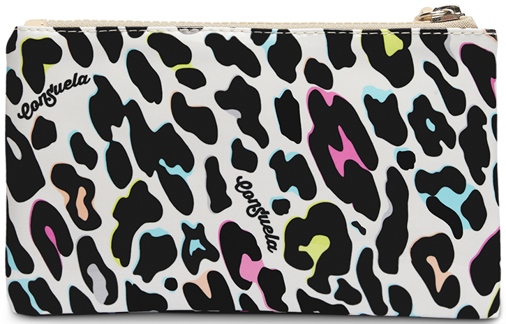 CONSUELA COLORFUL ANIMAL PRINT WALLET "COCO SLIM WALLET"